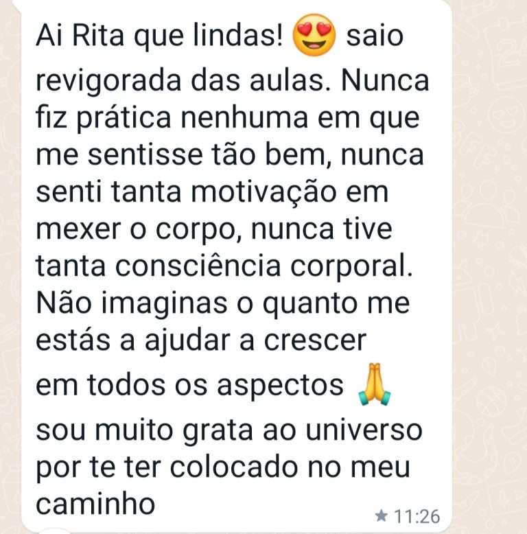 Testemunho Vânia